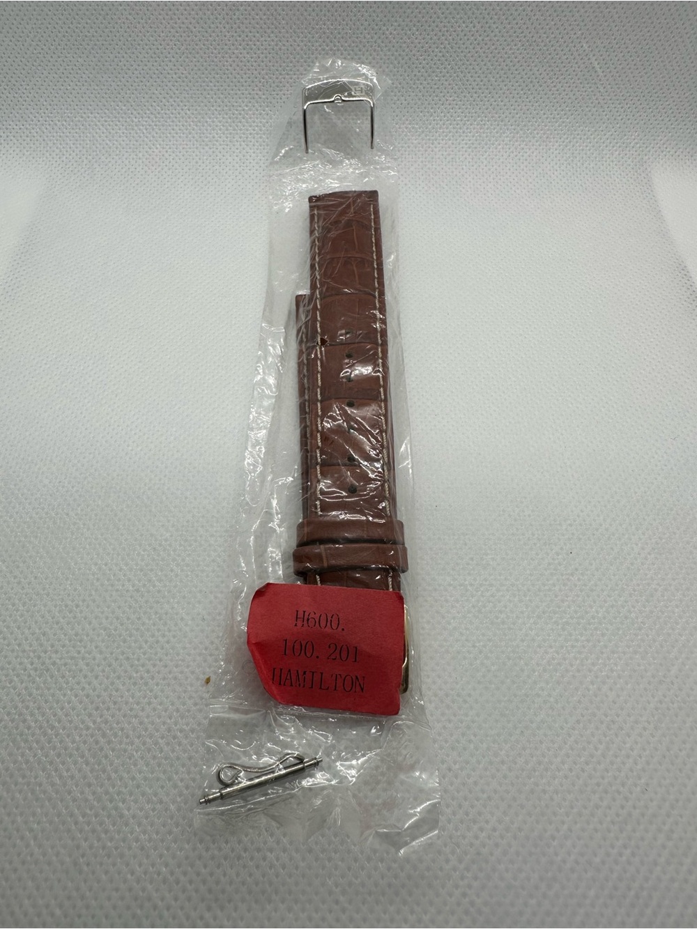 Hamilton Light Brown Leather Watch Strap 20MM H600100201